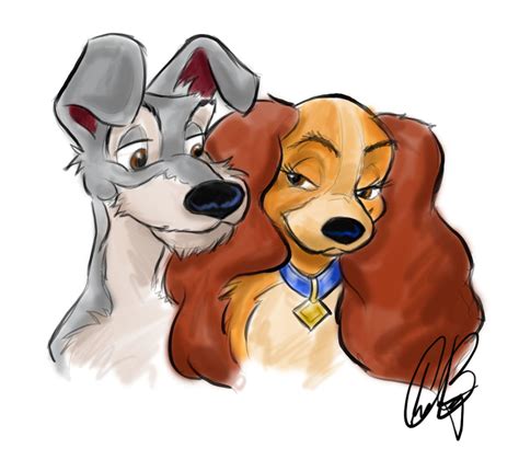 Lady and the Tramp - Disney's Lady and the Tramp Fan Art (38781766 ...