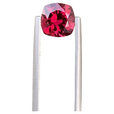 3 Carats Natural Loose Red Rhodolite Garnet Pear Shape Ring Gem From