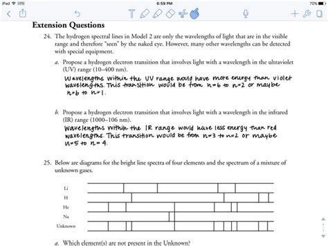 Electron Energy And Light Worksheet Answer Key Pogil Shelly Lighting