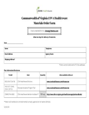 Fillable Online Commonwealth Of Virginia Cova Healthaware Payflex