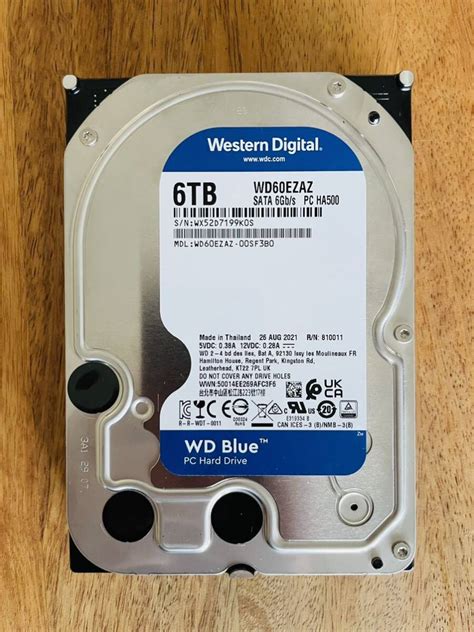 Yahoo オークション Western Digital WD60EZAZ 6TB 内蔵型 3 5イン