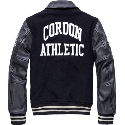 Cordon Sport Lederjacke Bronx Schwarz