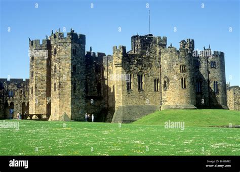 Alnwick Castle The Keep Northumberland English Medieval Castles