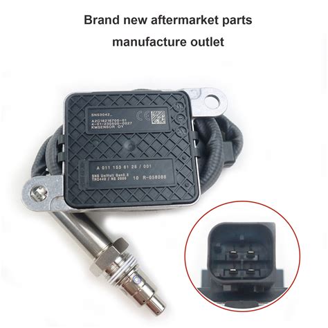 Kmsensor A0111536128 Nitrogen Oxide Sensor Nox Sensor Fits Benz