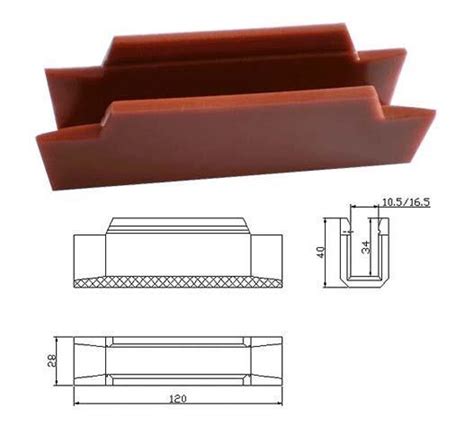 Elevator Guide Shoe Liner Y C For Mm Guide Rail