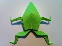 How to Make an Origami Frog