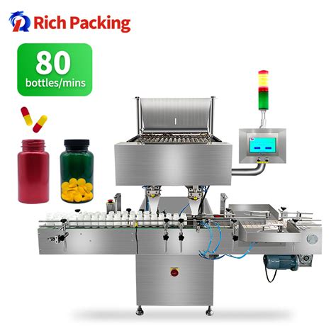 16 Lane High Speed Fully Automatic Capsule Counting Machine For Soft