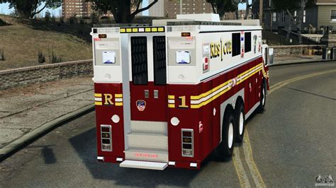 FDNY Rescue 1 [ELS] for GTA 4