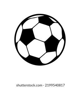 Soccer Ball Vector Football Logo Icon Stock Vector (Royalty Free ...