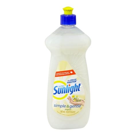 Sunlight Ultra Free And Gentle Dishwashing Liquid Soap Antibacterial