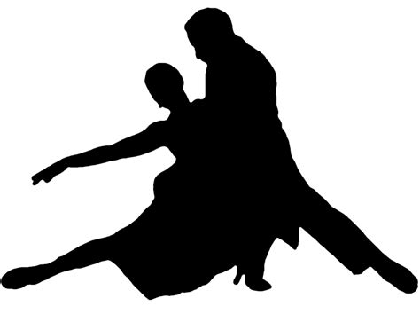 Argentine Tango Silhouette at GetDrawings | Free download