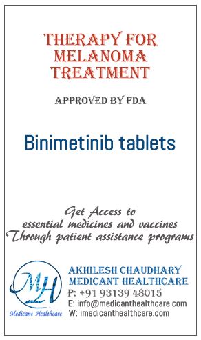 Binimetinib tablets | Generic Medicines FDA Approved - A Registered ...