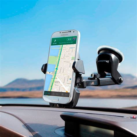 Suporte Celular Gps Carro Veicular Sp Trava Autom Tica R Em