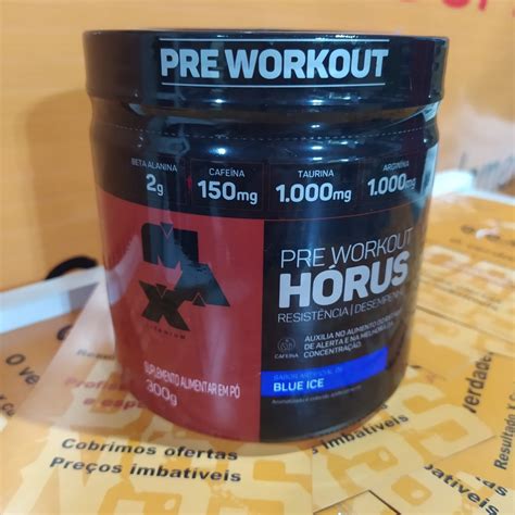 Hórus Pré Workout 300g max titanium pre treino Escorrega o Preço