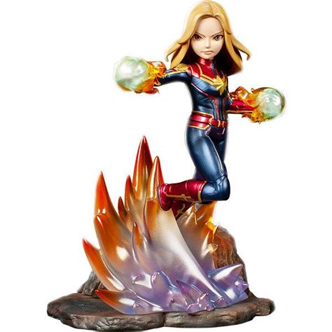 Marvel S Avengers Endgame Premium PVC Captain Marvel Figure TOYLAXY