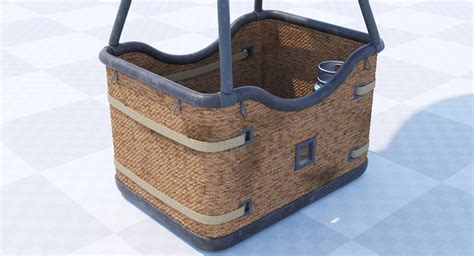 Hot Air Balloon D Model Max Fbx Unknown Obj Free D