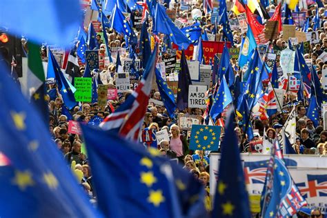 In London Hundreds Of Thousands Demand A Second Referendum On Brexit Vox