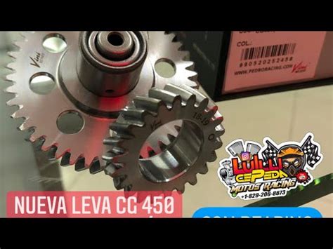 Nuevo Eje De Leva CG 450 Vini Con Bearing Para Cg 200 250 Y 300 YouTube