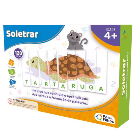 Jogo De Soletrar - Jogo de Soletrar de 120 Peças (+6) - BIOWEB Brasil
