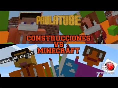 Minecraft Batalla De Construccion En Playstation Paula Vs Jairo