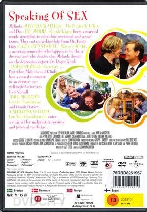 Speaking Of Sex Dvdcity Dk