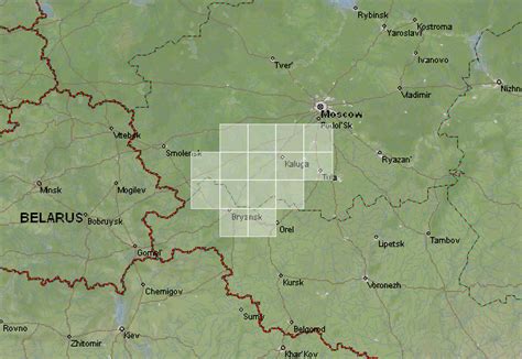 Download Kaluga oblast topographic maps - mapstor.com