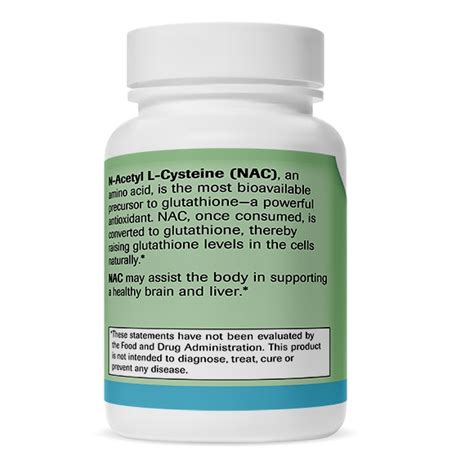 N-Acetyl L-Cysteine (NAC) - LiverSupport.com