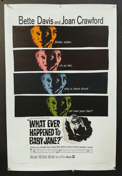 Whatever Happened To Baby Jane Poster