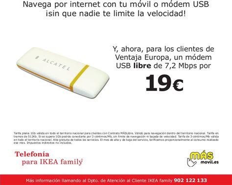 Módem Usb Libre Por 19 Euros Con Ikea Y MÁsmovil