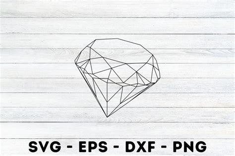 Diamond Silhouette Svg Graphic By Magaart Creative Fabrica