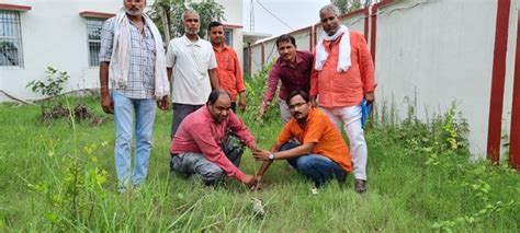 Message Of Greenery By Planting Saplings In Van Mahotsav वन महोत्सव