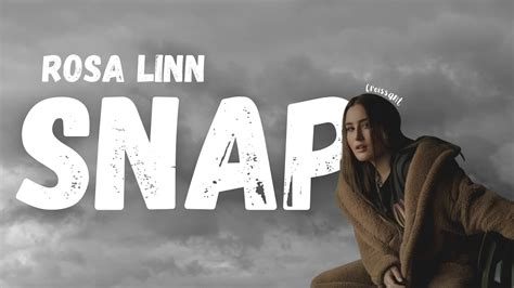 Lyrics Rosa Linn Snap Youtube