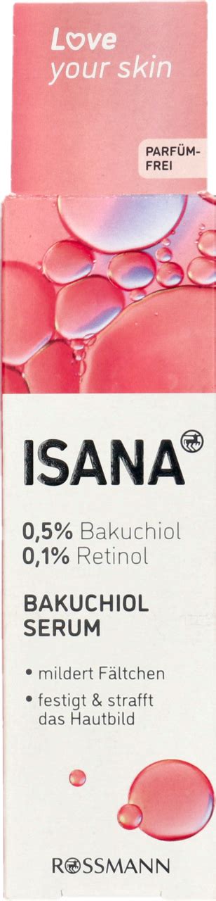 Isana Serum Do Twarzy Z Bakuchiolem Ml Drogeria Rossmann Pl