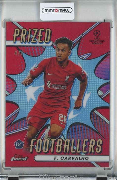 Mint Topps Finest Uefa Club Competitions Soccer