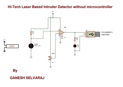 Hi-tech Laser based Intruder Detector