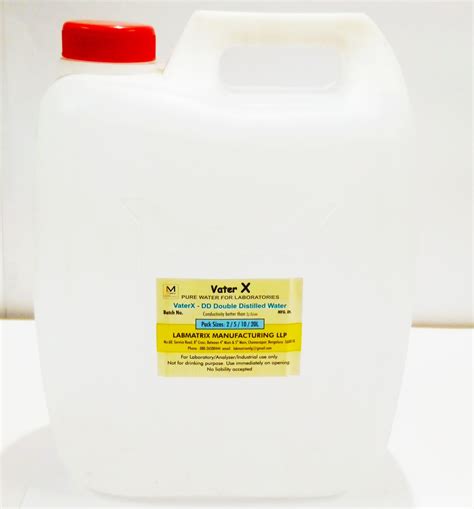 Double Distilled Water - AnaMatrix.in is the best supplier for all lab ...