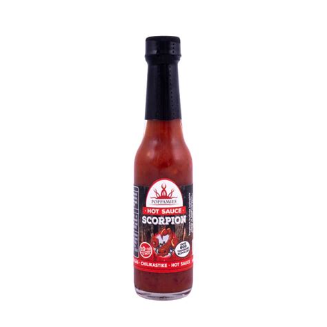 Poppamies Scorpion Hot Sauce Marinade Ml Bbq Alchemy