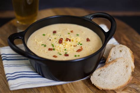 Ipa Beer Gouda Bacon Soup Recipe Crystal Farms Cheese Slow Cooker Beer Cheese Soup Bacon