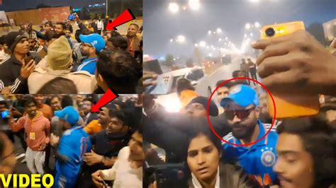 Virat Kohli Ran To Escape From Fans At Ayodhya Virat Kohli Duplicate