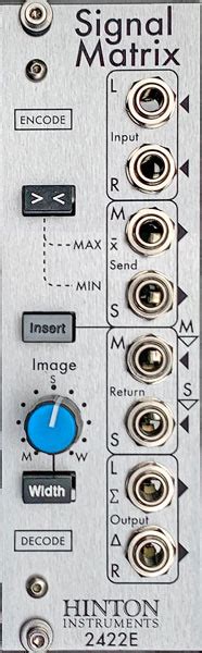 Hinton Instruments Signal Matrix