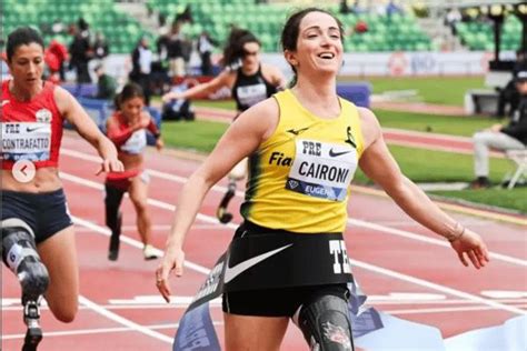 Martina Caironi Da Record Nuovo Primato Mondiale Nei 100 Metri T63