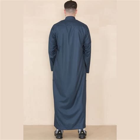 Mens Muslim Eid Thobe With Nehru Collar Truclothing