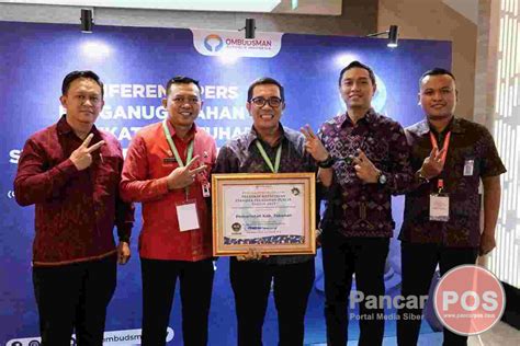 Tabanan Raih Penghargaan Besar Nasional Predikat Kepatuhan Standar