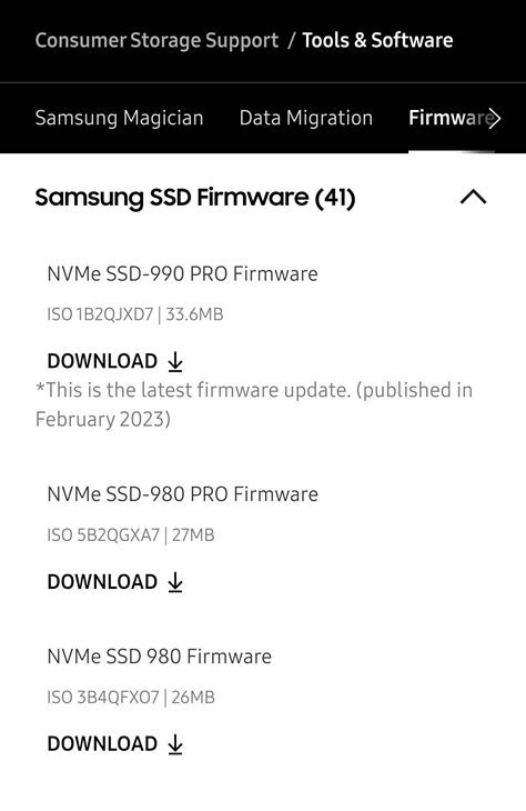 Gelöst: Samsung SSD 980 PRO 1TB Firware Update - Samsung Community