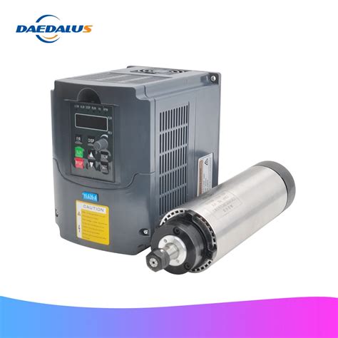 Мотор шпинделя с воздушным охлаждением 0.8KW 65 мм CNC шпиндель ER11 ...