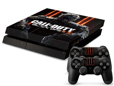 Ps4 Console Skin Decal Sticker Cod Black Ops 3 Call Of Duty Black Ops