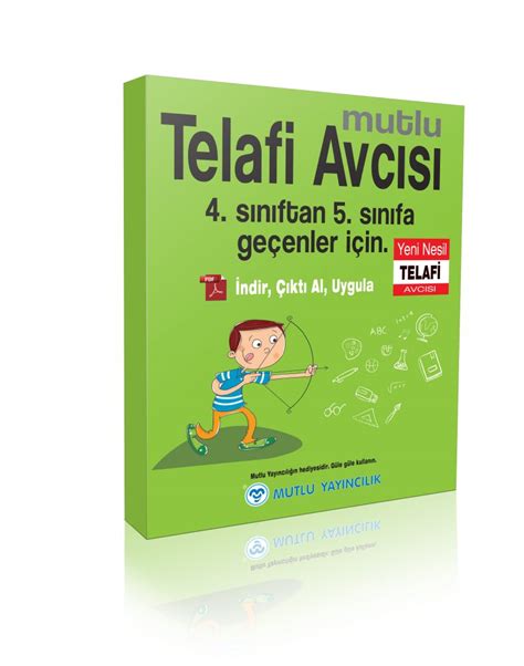 Ücretsiz Mutlu Telafi Avcısı 4 sınıftan 5 sınıfa geçenler için Pdf