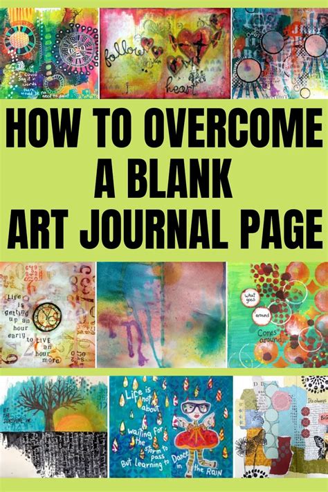 How To Overcome A Blank Art Journal Page And Complete It Artofit