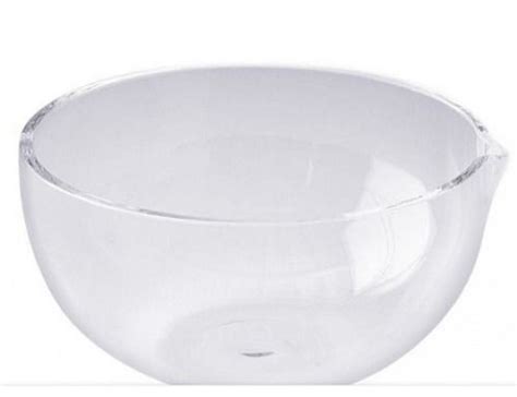 24 Inch Floor Mounted Round Bathroom Glass Wash Basin With Chrome