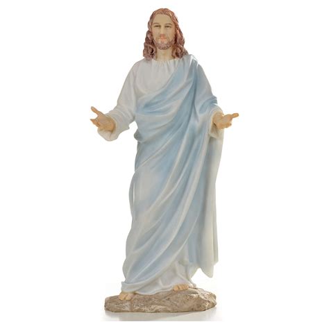 Jesus statue in resin, 30cm | online sales on HOLYART.com